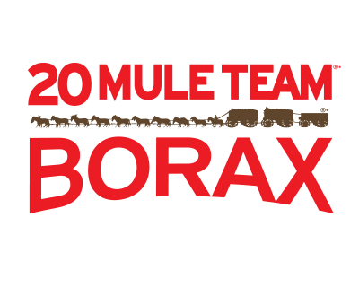20 Mule Team Borax laundry detergent logo.